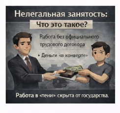 В чем риск нелегальной занятости?