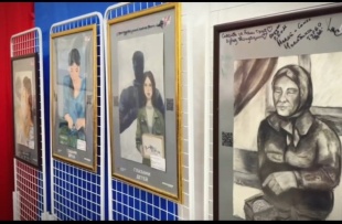 Открылась художественная выставка «Глазами детей»