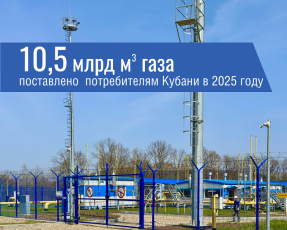 «Газпром межрегионгаз Краснодар» увеличил объемы поставок газа в 2025 году