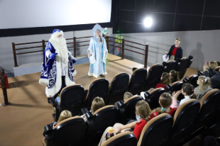 Кинопоказ для юных зрителей в Полтавской