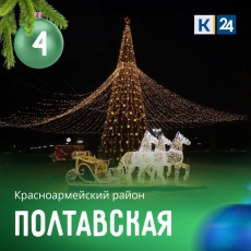 Стартовал финальное голосование за самую красивую елку Кубани!