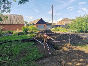 В районе продолжаются работы по замене 5% ветхих водопроводных сетей