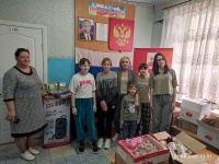 Гуманитарный груз в специальную коррекционную школу-интернат