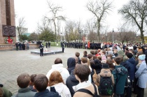 Почтили погибших войнов в вооружённом конфликте в Чеченской Республике