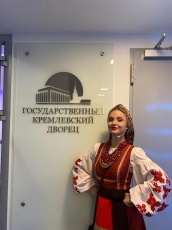 Наша землячка - бравая казачка!