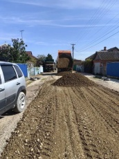 В районе продолжается грейдирование дорог