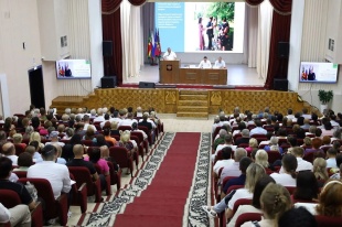  Встреча с активом в станице Полтавской