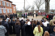 Новые стенды на школьной Аллее Славы станицы Старонижестеблиевской