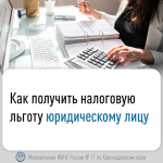 Как получить налоговую льготу юридическому лицу