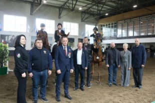 Краевые соревнования по конкуру памяти Алексея Исаевича Майстренко в посёлке Октябрьском