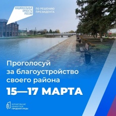 Голосование за проект «Формирование комфортной городской среды»