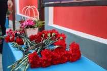 В станице Ивановской открыли мемориал «Служу России»