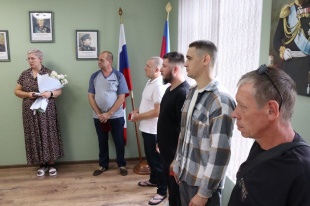 Вручение наград участникам специальной военной операции