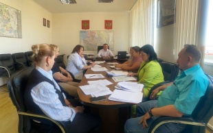 Рабочее совещание с участием представителей Финансового управления