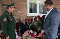 Поздравили ветерана! 