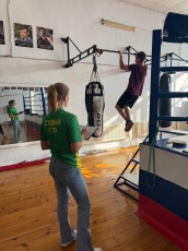 ГТО в спортивной школе станицы Марьянской