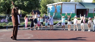 Открытие дверей детского сада № 9