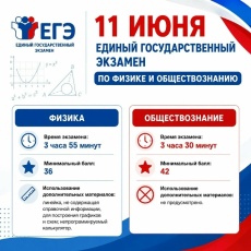 ЕГЭ по физике и обществознанию
