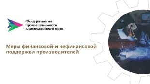  Поддержка промышленного сектора экономики
