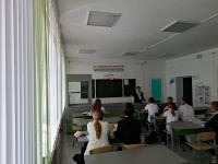 Очередная встреча со школьниками