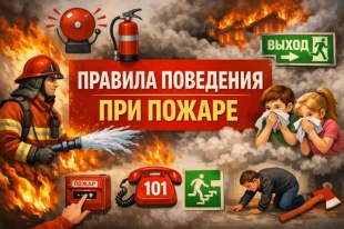 Правила поведения при пожаре.