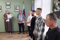 Вручение наград участникам специальной военной операции